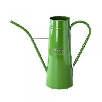 SPICE ボヌール ブリキロング細口ジョーロ グリーン 3.5L おしゃれ 高さ35