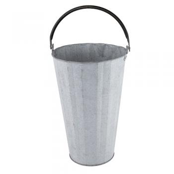 SPICE NORMANDIE ハンドルブリキフラワーバケツ Lサイズ 2個セット 直径20