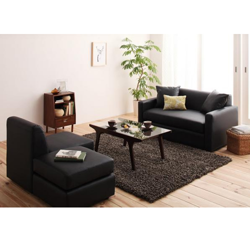 システムコーナーカウチソファ【Lingy】リンジー