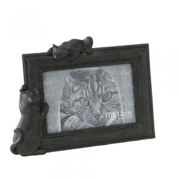 SPICE リバティーキャット フォトフレーム PEEP ブラック 2個セット 高さ17