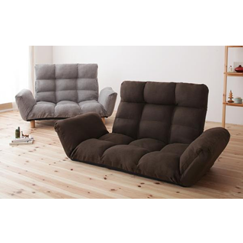 ソファになるハイバック座椅子