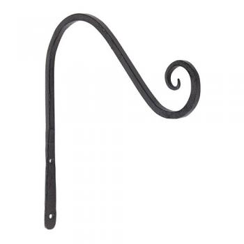 SPICE FOUNDER エディーアイアンハンギングフック ブラック 2個セット 長さ24.5