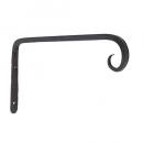 SPICE FOUNDER アイアンハンギングフック ブラック 2個セット 長さ29.5