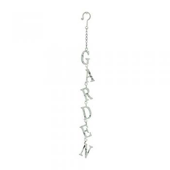 SPICE JARDIN FER アイアンハンギングサイン GARDEN  2個セット 長さ66.5