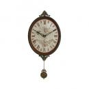 バロックムジカ クロック 壁掛け 時計 電池 おしゃれ アンティーク調 振子 ヨーロピアン