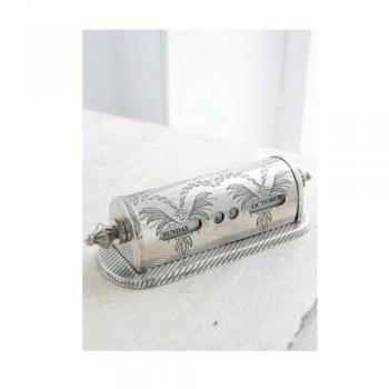 デューク ロールカレンダー アンティーク調 ヨーロピアン 小物 ステーショナリー 真鍮 英字 卓上