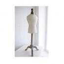 キャンバス ネックレストルソーL アクセサリースタンド ディスプレイ 布 木製 おしゃれ