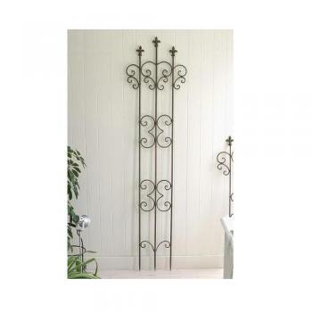 ラスティ トレリスL アンティーク調 壁掛け ウォールアート フレーム おしゃれ スリム シャビー