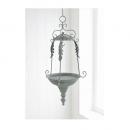 ハンギング ガザボ アンティーク調 おしゃれ 天井 ディスプレイ かご 小物入 バスケット ブリキ