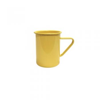 アンプリュスディープマグYE ホーロー イエロー 4個セット 北欧 シンプル ナチュラル 高さ100