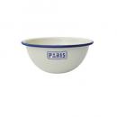 パリジャンボウル02 ホーロー ホワイト 3個セット フレンチ シンプル おしゃれ 直径177