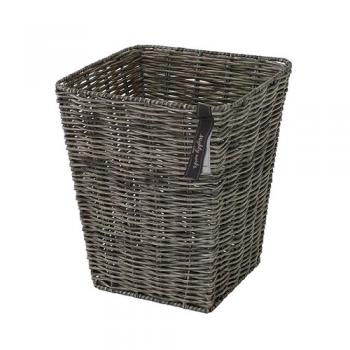 SPICE Mighty works ダストバスケット ブラウン 2個セット かご 幅24.5