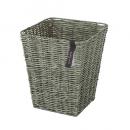 SPICE Mighty works ダストバスケット オリーブ 2個セット かご 幅24.5