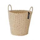 SPICE Mighty works ランドリーバスケット ナチュラル かご ストロー 高さ47