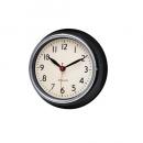 チェルシークロックBK 時計 ウォールクロック ブラック おしゃれ アンティーク調 壁掛 直径228