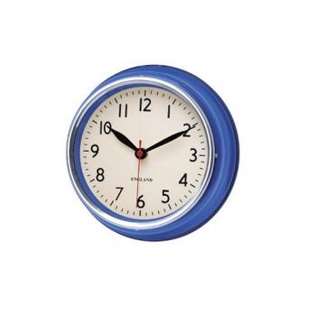 チェルシークロックBL 時計 ウォールクロック ブルー おしゃれ アンティーク調 壁掛 直径228