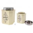 キッチンキャニスターC-IV アイボリー 砂糖 SUGER 小物入れ ボトル 保存容器 カフェ