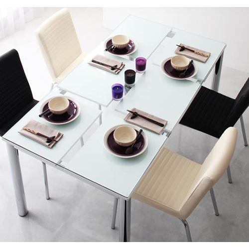 ガラスデザインダイニング【De modera】ディ・モデラ