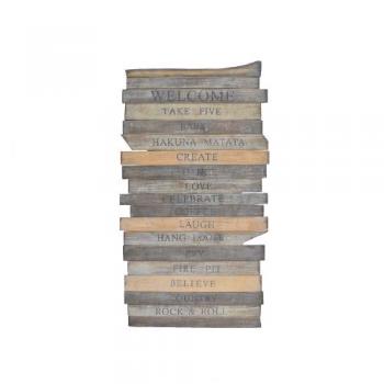 ヴィンテージサインボードF ウォールデコ ディスプレイ アソート おしゃれ 壁掛け 木製 フレーム