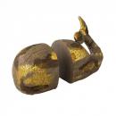 SPICE Laid-back アニマルブックエンド クジラ ゴールド オブジェ おしゃれ 高さ13