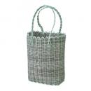 SPICE CHORE PEストロースリムバッグ カーキ 2個セット かご バスケット 高さ53