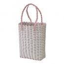 SPICE CHORE PEストロースリムバッグ グレー 2個セット かご バスケット 高さ53