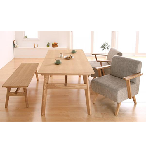 天然木北欧スタイル ソファダイニング 【Milka】ミルカ