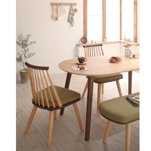 北欧デザイン ウィンザーチェアダイニング【Le coeur】ルクール