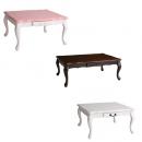 ヨーロピアン調スウィートデザインこたつテーブル【Chocola】ショコラ