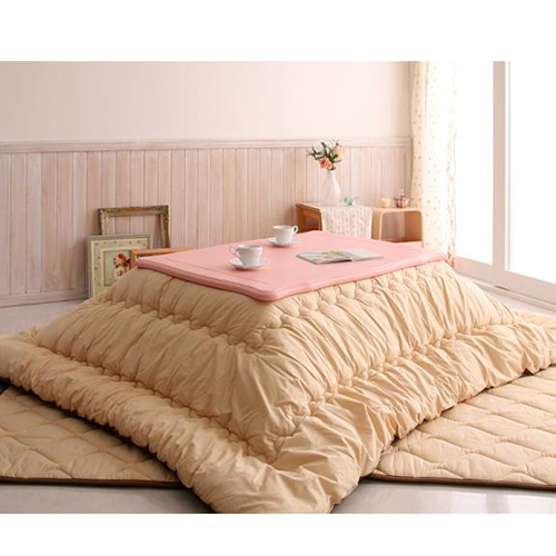 ヨーロピアン調スウィートデザインこたつテーブル【Chocola】ショコラ