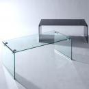 ガラスローテーブル【Lena】レナ