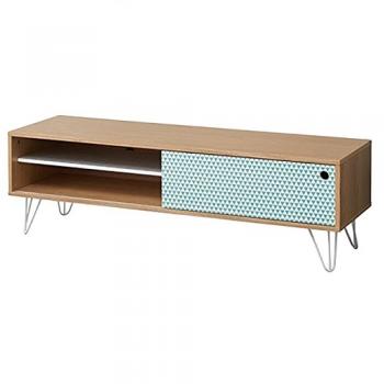 ローボード ナチュラル ノルディック 天然木 スチール おしゃれ モダン かわいい 幅120