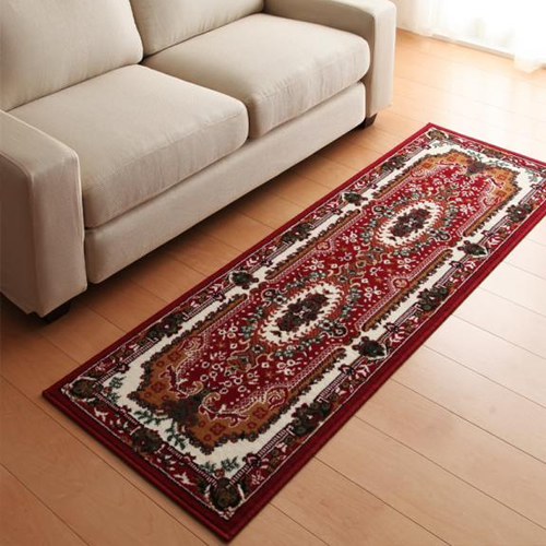 ベルギー製ウィルトン織りクラシックデザイン廊下敷き【Cartello】カルテロ