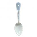 取り分スプーン ホーロー キッチン用品 カトラリー アンティーク調 ホワイト 白 ブルー 水色 食器
