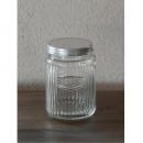 ストライプジャー SALT アンティーク調 食品保存容器 ガラス 瓶 おしゃれ キッチン用品 ポット