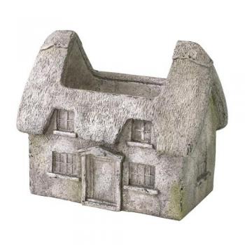 SPICE BIBURY フラワーポット ハウス プランター グレー オブジェ おしゃれ 高さ29