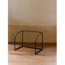 アイアンブックスタンド 本立て シンプル おしゃれ スリム シック 黒 ブラック 卓上