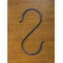 エンボスフック L 4個セット アイアン 掛ける アンティーク調 おしゃれ シンプル 黒 ブラック