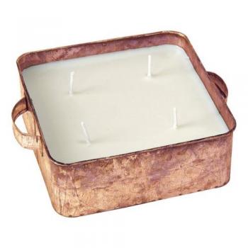 SPICE ブリキ缶入り キューブアロマキャンドル ジャスミン 2個セット 高さ5