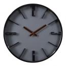 SPICE EDGE 壁掛け時計 GUNMETAL グレー 30cm おしゃれ ガレージライク