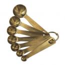 SPICE BONO BONO 計量スプーン7本セット ブラスカラー 2個セット 長さ13