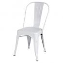 メタルチェア ダイニング 椅子 スチール ホワイト カジュアル ポップ モダン オシャレ 高さ84