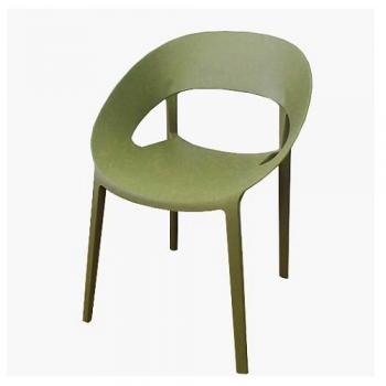 PPチェア グリーンティー ダイニングチェア 椅子 ポリプロピレン カジュアル ポップ 高さ77