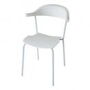 PPチェア ダイニングチェア 椅子 ポリプロピレン ホワイト カジュアル オシャレ ポップ 高さ82