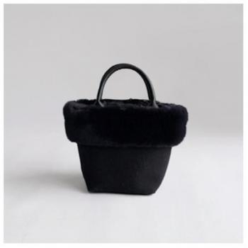 トートバッグ ファーバッグ レディース 小さめ 通販