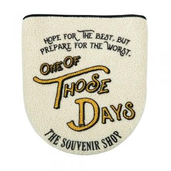 トイレのフタカバー カジュアル アメリカンテイスト 洗浄便座用 トイレ おしゃれ アイボリー 幅40