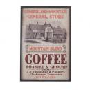 ART FRAME M ''COFFEE R&G'' アートフレーム 木製 ガラス グレー 高さ62