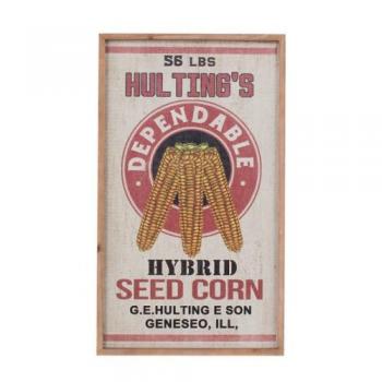 ART FRAME L ''SEED CORN'' アートフレーム 木製 ガラス レッド 高さ72