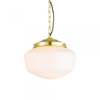 イーストカレッジペンダント Sサイズ 電球なし ライトゴールド×ホワイト おしゃれ 直径24