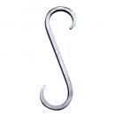 SフックL シルバー アイアン 掛ける アンティーク調 おしゃれ シンプル 銀色 シルバー